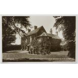 A quantity of postcards, Poets, Writers and Artists Houses including, Cowper, Barrie, Pepys,