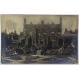 A quantity of postcards, Country Houses,