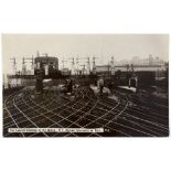 A quantity of railway postcards, including GWR, Midland Railway, North Eastern,