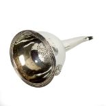 A George IV silver wine funnel, Rebecca Emes & Edward Barnard, London 1821,