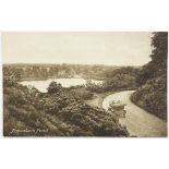 A quantity of County Topographical postcards,