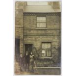 A quantity of postcards, Town Houses, some named and numbered and a few street views,
