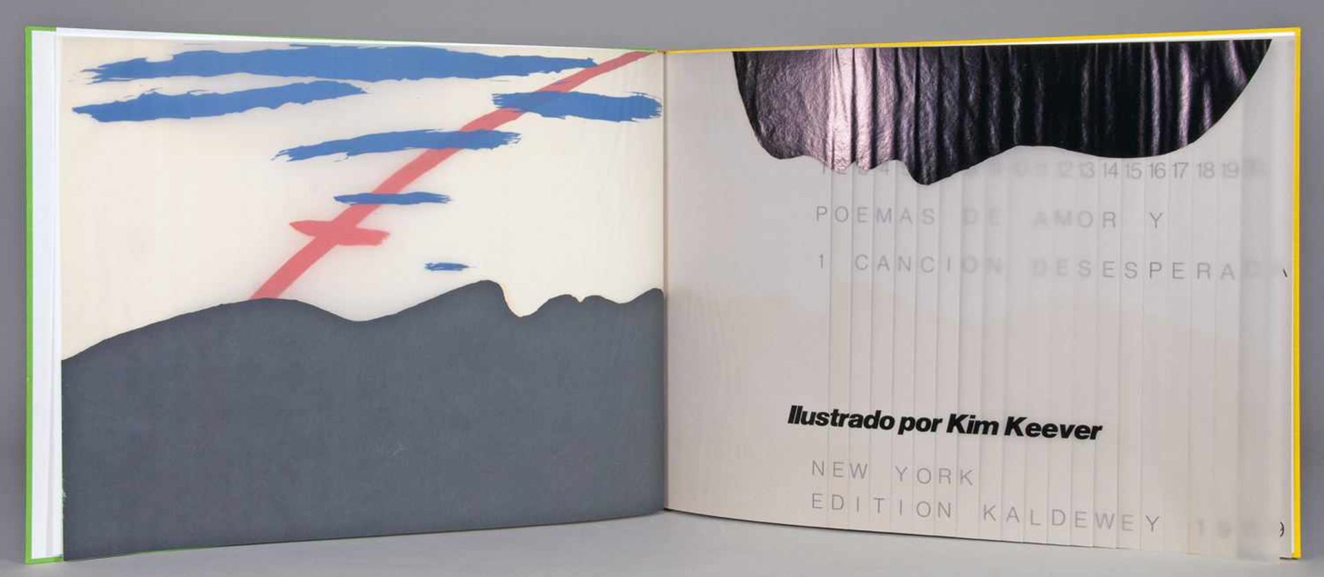 Kaldewey Press - Pablo Neruda. 20 Poemas de Amor y 1 Canción desperada. Ilustrado por Kim Keever.