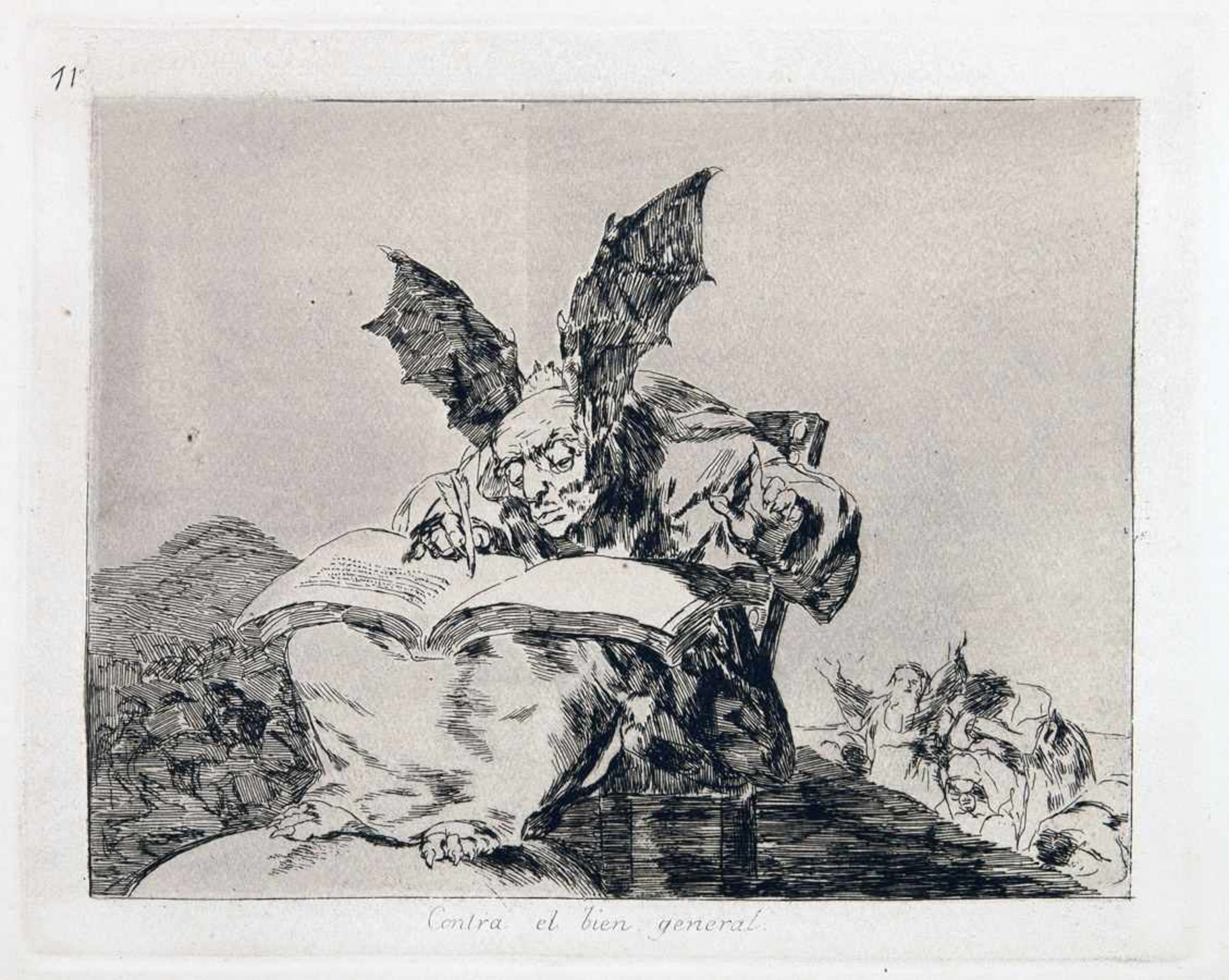 Francisco de Goya y Lucientes. Los desastres de la guerra. 80 Aquantintaradierungen. 1863/1903. 24 :