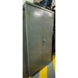 2 DOOR STEEL CABINET