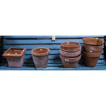 LOT OF TERRACOTTA POTS