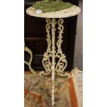 CAST ORNATE TOP TABLE