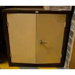 2 DOOR LOW STEEL CABINET