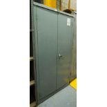 2 DOOR STEEL CABINET