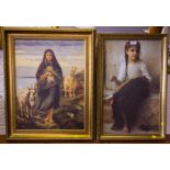 3 GILT FRAME PICTURES