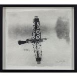 Lothar Osterburg (German, b. 1961), Lighthouse, 1999, photogravure on tissue, pencil signed and