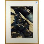 Howard Weamer (American, 20th century), River Bed, c-print photograph, pencil signed lower right,