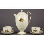 (lot of 3) Josiah Wedgwood and Sons Queensware group, early 19th century, each decorated with