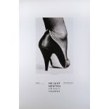 Helmut Newton (German, 1920-2004), "Shoe, Monte Carlo (1983)," Exhibition Poster for Chrisitan