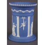 Josiah Wedgwood and Sons jasperware vase designed by John Flaxman (British 1755-1826), 18th century,