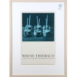 "Wayne Thiebaud: A Twenty-Five Year Survey of Drawings and Paintings," 20th century, exhibition