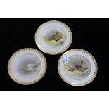 (Lot of 5) Continental porcelain group, consisting of Royal Doulton, French Limoges, and Sevres;