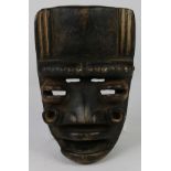 Liberian bush spirit mask, the abstract and dramatic form with an aesthetic appreciated by the