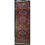 Persian Hamadan runner, 5'9" x 2'