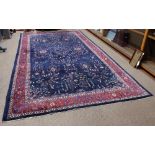 Persian Sarouk Carpet , 9'10" x 18'8''