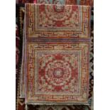 Antique Chinese carpet, 1'11" x 5'10"