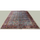 Antique Persian Heriz carpet, circa 1920, 8'9" x 11'10"