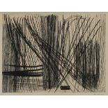 Hans Hartung (French/German, 1904-1989), "24," 1953, etching, pencil signed lower right, edition