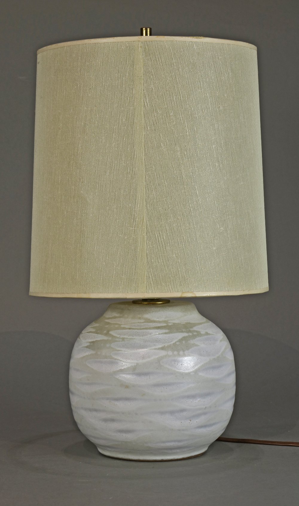 Pair of Mid-Century, Design-Technics (Lee Rosen design), ceramic table lamp, circa 1950, each having - Image 3 of 3