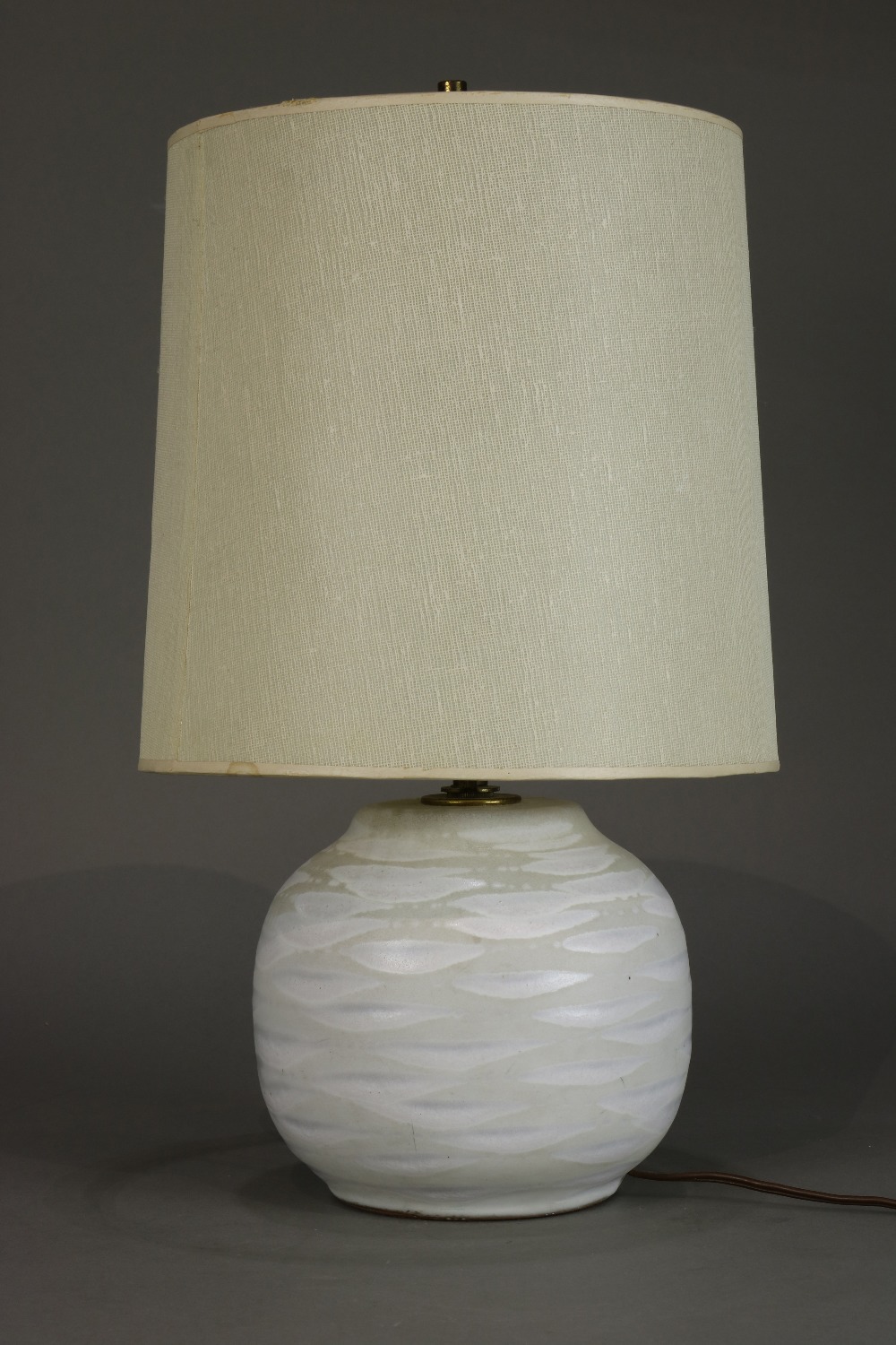 Pair of Mid-Century, Design-Technics (Lee Rosen design), ceramic table lamp, circa 1950, each having - Image 2 of 3