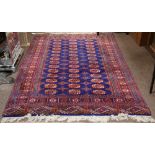 Pakistani Bokhara carpet 5'1" x 8'4"