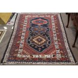 Antique Persian Luri carpet, 4'5" x 6'9"