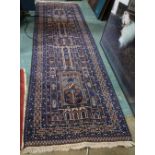 Afghani Turkoman runner, 2'9''w x 10'6''l