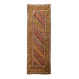 Antique Kurdish Ganigeh runner, 9'3 x 3'