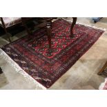 Pakistani carpet, 4"w x 6"l