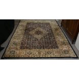 Pakastani carpet, 9'1" x 6'2"