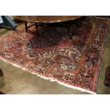 Persian Heriz carpet, circa 1935, 11'11"l x 8'6"w