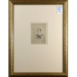 Edgar Degas (French, 1834-1917), Mademoiselle Nathalie Wolkonska, 1867, etching, (L.D. 7, M. 11), (