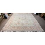 Indo Mahal Sultanabad carpet, 10'10" x 15'1"