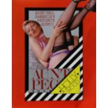 (lot of 40) Vintage Erotic Film Brochures for "Aunt Peg Goes to Hollywood" overall (unframed/