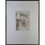 David Kelso (American, Contemporary), "Snake," 1985, etching in colors, pencil signed and dated