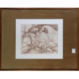 (lot of 2) Guillaume A. Azoulay (Moroccan, b. 1949), etchings