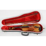 (Lot of 3) Violin and (2) orchestra bows one marked Ernst Roth, violin: 23.5"l, bow: 29"l