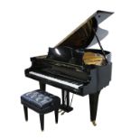 C Bechstein grand piano and bench