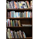 (lot of approx. 140) Four shelves of books relating to Japanese and Chinese art and history,