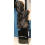 After Paul Gauguin (French, 1848-1903), "Torse de Femme," 1988 (original done in 1893), bronze