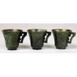 Chinese Jade Cups