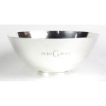 Tiffany & Co. Joseph Conyers reproduction sterlling silver round bowl, the body engraved with "