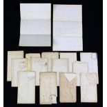 (lot of 15) Civil War ephemera group, consisting of (15) hand written letters from a Union soldier