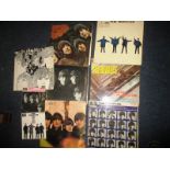 7 Beatles albums and 2 EP records