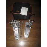 Pearl demon drive P-3002D double Drum pedal in bag